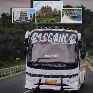 Luxury tourist bus and Traveler booking Kattappana, 24/7 travel and luxury tourist vehicle operator Kattappana,  ​Elegance Holidays 