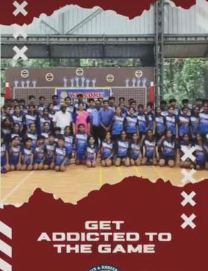 Sports Academy in Meppayil Vatakara Calicut, Volleyball Coaching  Meppayil  Vatakara, IPM Sports and Career Academy 