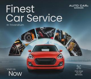 Car service in Thiruvananthapuram, Periodical & General services Wash & Detailing Denting & Painting Works Manvila Trivandrum, ​Auto Care Garage 