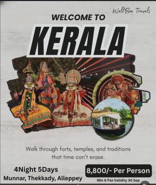 Travel agency in Kalpetta  Wayanad, holiday packages in Kalpetta Wayanad, International tour planners in Wayanad, WellBee Travels 
