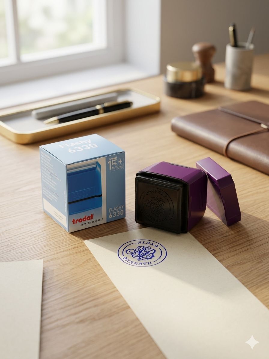 customised digital pre ink seals