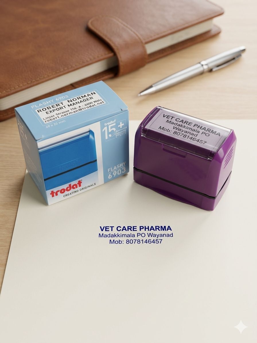 customised digital pre ink seals