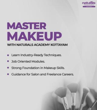 Cosmetology Courses in Changanassery Kottayam, Professional Makeup Classes in Changanassery Kottayam, ​Naturals Academy 