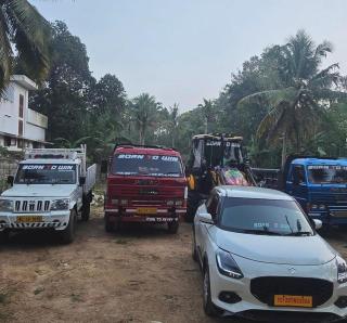 Earth movers renel services JCB Hitachi Tipper Attingal, Building  Construction material suppliers in Attingal, Travel service Attingal, Bon to Win 