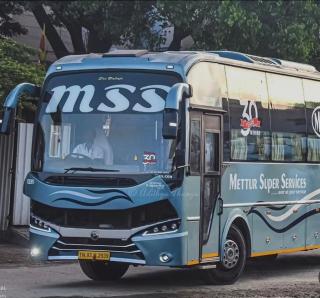 Bus travel company Mettur Salem Coimbatore, Tamil nadu to other state bus travel service, Tirunnelveli to Bangalore to Chennai Bus booking service, MSS Mettur Super Services 