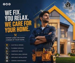 Electrical  plumbing services in Kochi Ernakulam, Septic tank cleaning service kochi Ernakulam,  AC repair and service Kochi Ernakulam, Quickcare 
