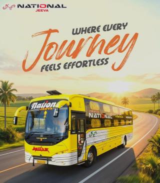 Chennai to Calicut bus booking, Chennai to Palakkad bus booking, Chennai to Coimbathore bus booking, ​National Travels 