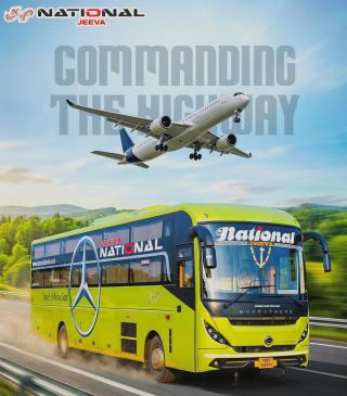 Chennai to Calicut bus booking, Chennai to Palakkad bus booking, Chennai to Coimbathore bus booking, ​National Travels 