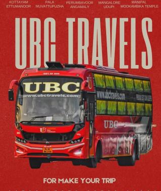 Kottayam to Manipal bus booking, Kottayam to Panchickal bus bookig, Kottayam to Panathoor bus booking, Kottayam to Kollur Mukambika bus booking, ​UBC Travels