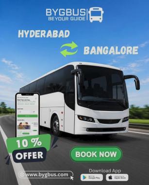 Hyderabath to Bangalore bus booking, Travel agency Secunderabad, Online Bus ticket booking Service Secunderabad , Bygbus 