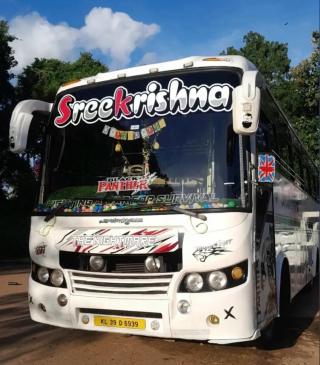 Tourist bus service Pazhayannur Thrissur Palakkad, Traveller service Pazhayannur Thrissur Palakkad, Bus tour agency Pazhayannur Thrissur Palakkad, ​SreeKrishna Travels