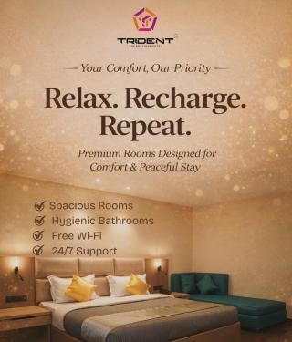hotel in Ooty, ​Luxury boutique hotel Ooty, ​Ooty city center hotels,  ​Premium stay in Ooty, ​Near hotel in Ooty bus stand, Trident 