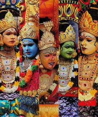 ​Kerala traditional musical band Thrissur, Fancy Theyyam performance troupe in Thrissur, Nanma The Green Squad 