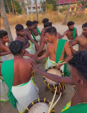 ​Kerala traditional musical band Thrissur, Fancy Theyyam performance troupe in Thrissur, Nanma The Green Squad 