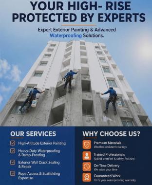 Painting Service in Kodakara Thrissur, ​Professional painting contractors Kodakara Thrissur,  Safe Painting Service 