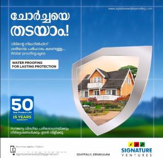 Waterproofing service edappally ernakulam, home maintenance services edappally ernakulam, Signature Ventures 