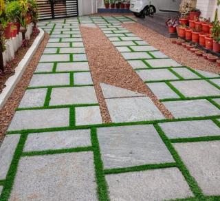 Natural stones supplier in puthuppally kottayam,bangalore stone tandur stone kadappa stone cobble stone pondichery pebbles artificial grass sales in puthuppally kottayam,landscaping work in puthuppally kottayam, SS Stones 