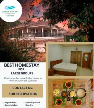 Homestay in edavaka mananthavady,stay in edavaka mananthavady,getaway homes in edavaka mananthavady,Dhara Dhvani Getaway Homes
