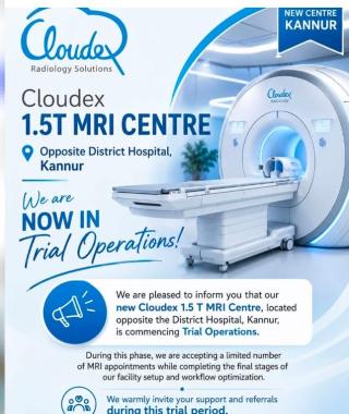 Radiologist in kannur, CT MRI Ultrasound scan in kannur,Cloudex Radiology Solutions 