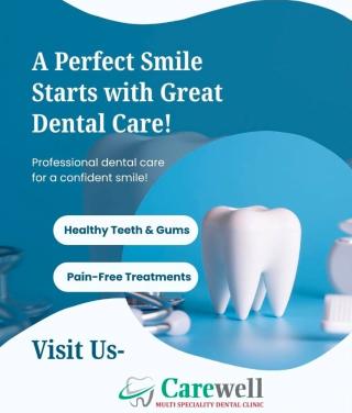 Multi speciality dental clinic in omassery parappanpoyil,Dental hospital in omassery parappanpoyil,Carewell Dental Clinic