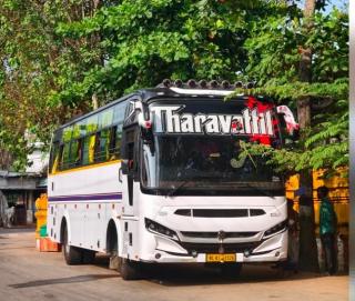 Tourist bus service in oyoor kollam,Tourist bus booking in oyoor kollam,Tharavattil TravelHub 