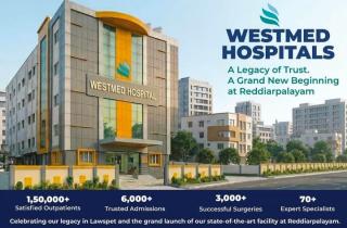Multi specialty hospital in lawspet puducherry, Healthcare center in lawspet puducherry, WestMed Hospitals 