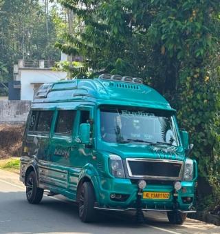 Traveller service in mambaram kannur,Traveller booking in kannur mambaram,Tour operator in mambaram kannur, Rudhra Travel Hub