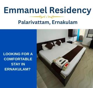 Residency in palarivattom  ernakulam,Stay in palarivattom  ernakulam,Hotel Rooms in palarivattom  ernakulam, Emmanuel Residency  