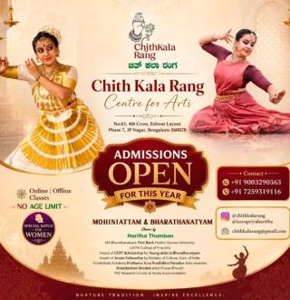 Dance academy in bangalore,Mohiniyattam Bharathanatyan classess in bangalore, Chith Kala Rang 