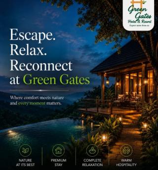 Hotel Resort in kalpetta wayanad,Stay in kalpetta wayanad,Green Gates Hotel 