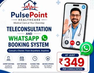 Home doctor visits in jamnagar gujarat,Dr teleconsultations service in jamnagar gujarat,Nursing care at home  Physiotherapy services in jamnagar gujarat,PulsePoint Healthcare 