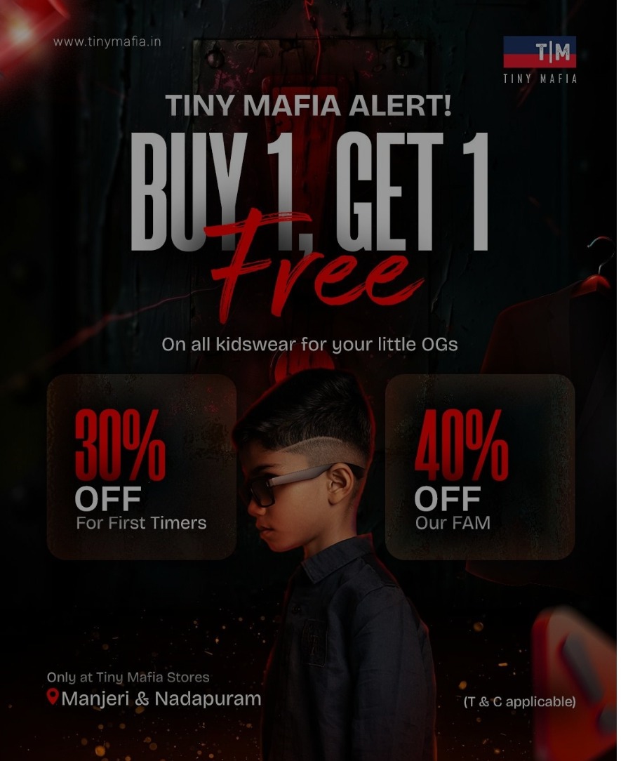 Kids fashion kakkamvelly nadapuram, Tiny Mafia