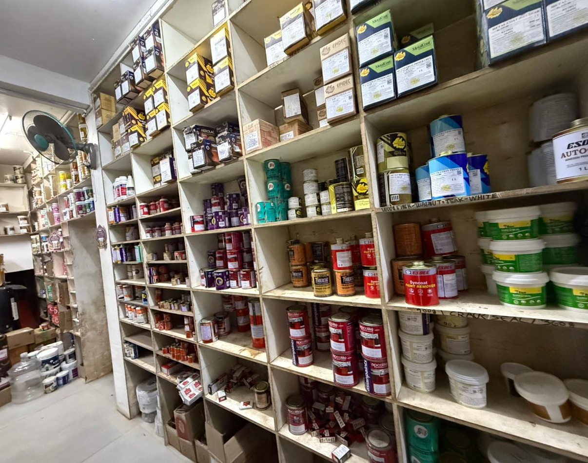 Paint Shop Kallachi-Interior & Exterior: Indora Associates