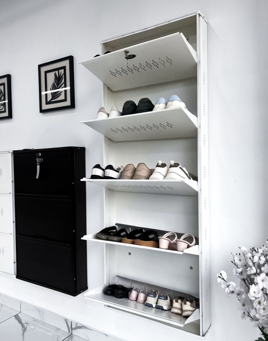 Shoe Rack Nadapuram, Kuttiyadi , Wall Mounted Metal Shoe Rack | Shoe Shelf 