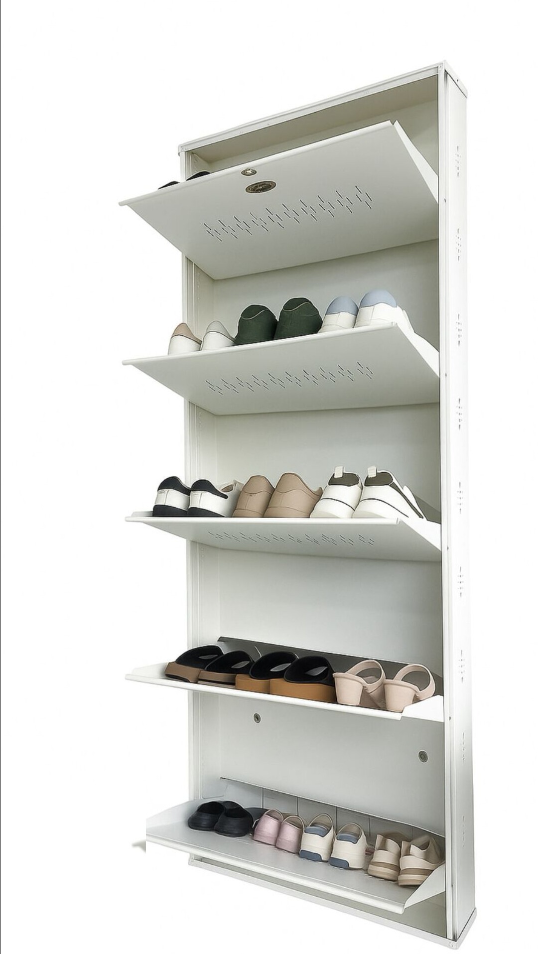 Shoe Rack Nadapuram, Kuttiyadi , Wall Mounted Metal Shoe Rack | Shoe Shelf 