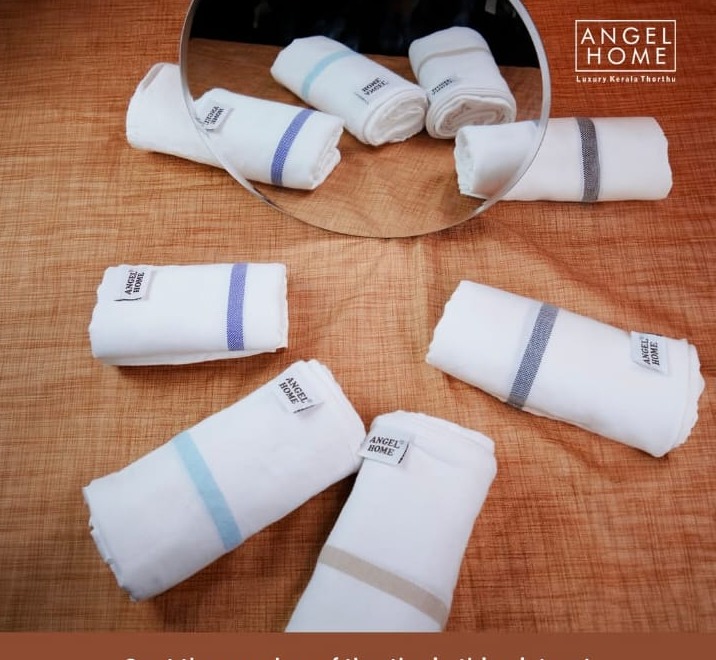 Premium Bath Towel Thrissur Kerala,Premium Cotton Bath Towel Thrissur,Luxury Kerala Thorthu Thrissur,Cotton Thorthu Thrissur Kerala,Angel Home 