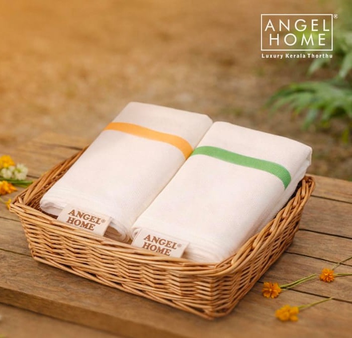 Premium Bath Towel Thrissur Kerala,Premium Cotton Bath Towel Thrissur,Luxury Kerala Thorthu Thrissur,Cotton Thorthu Thrissur Kerala,Angel Home 