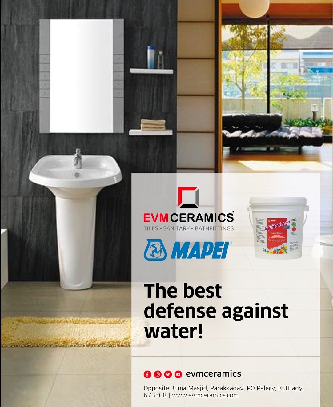 Tiles Showroom  Kuttiadi, Sanitaryware Shop Kuttiadi,EVM Ceramic Parakkadavu Kuttiady 