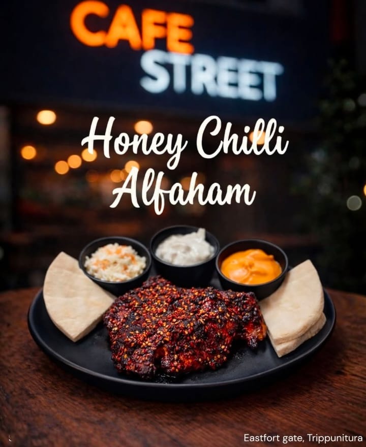 Restaurant Trippunithura Kochi, Barbecue Restaurant  Tripunithura Kochi,Cafe Street 