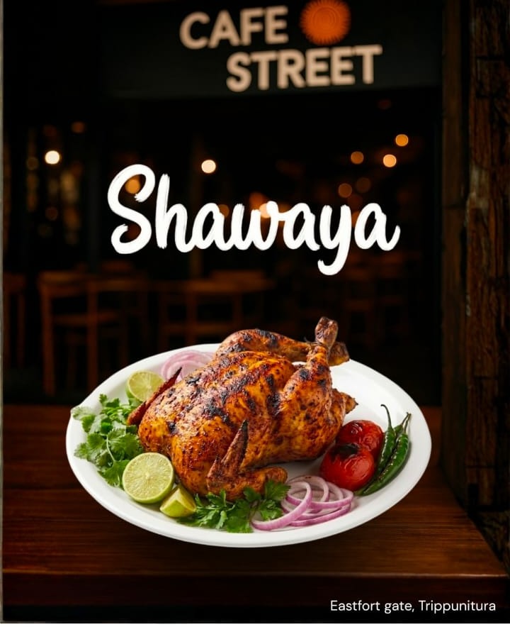 Restaurant Trippunithura Kochi, Barbecue Restaurant  Tripunithura Kochi,Cafe Street 