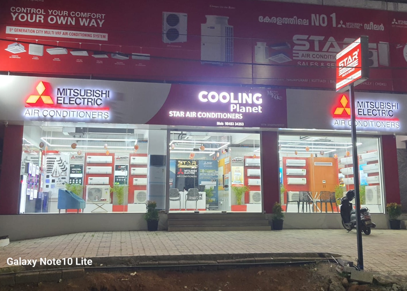 Best AC showroom calicut thondayad, Mitsubishi, Panasonic, Carrier, general, Star air conditioners 
