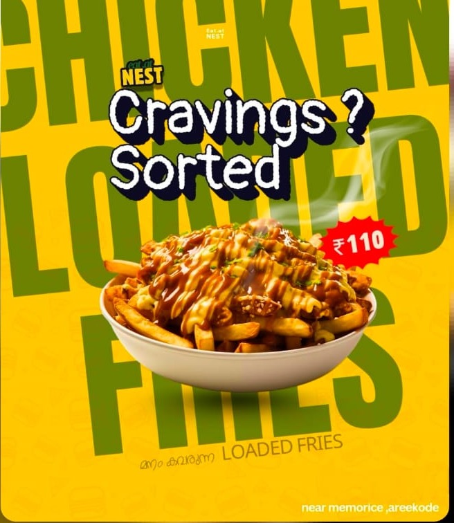 Cafe Areekode,Burger Spot  Areekode ,Eat@Nest  Areekode malappuram 