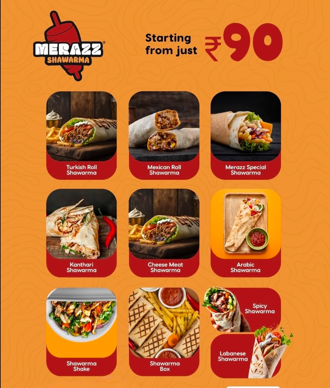 Shawarma Restaurant Alappuzha,Shawarma Spot Alappuzha,Merazz Shawarma 