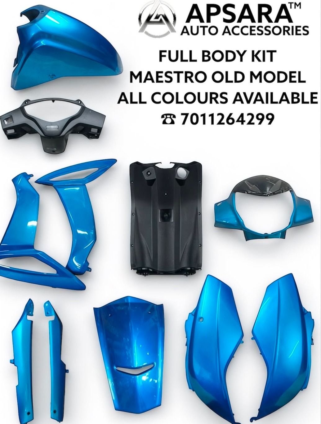 Two Wheeler Fiber Spare Parts Manufacturing Company in Delhi,Apsara  Auto Accessories Delhi 