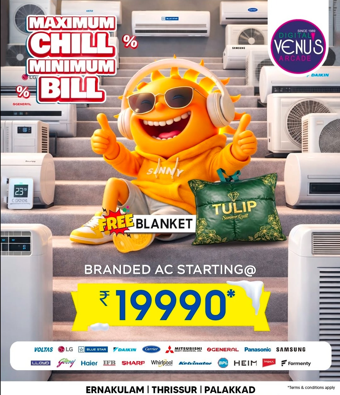 Home Appliances Shop Angamaly Ernakulam, Gadget Shop Angamaly Ernakulam,Venus Digital Arcade 