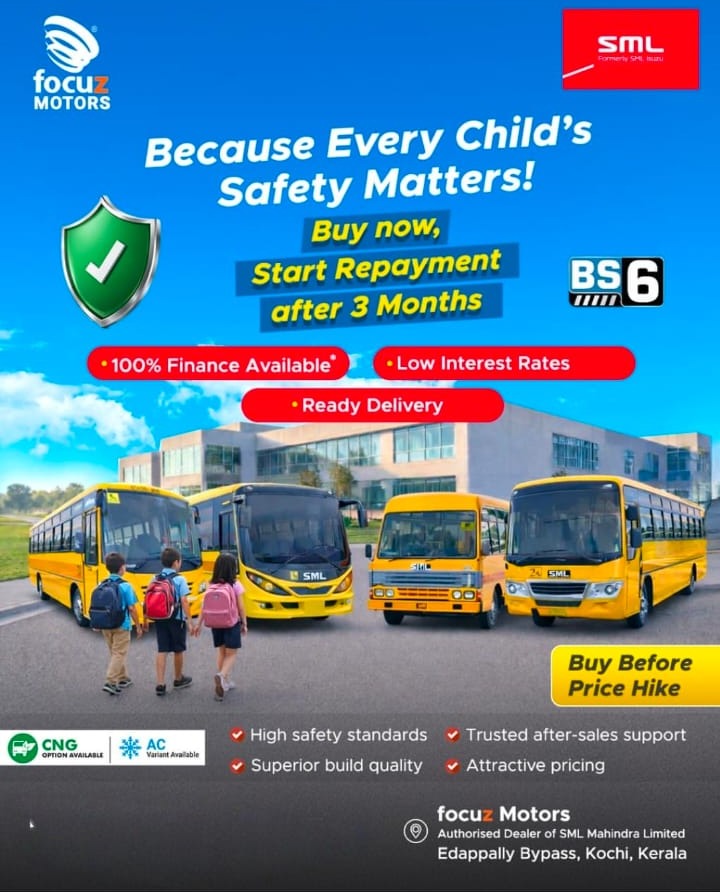 SML Isuzu commercial vehicle dealer Edappally Kochi,Focuz Motors SML Isuzu commercial vehicle dealer Edappally Kochi