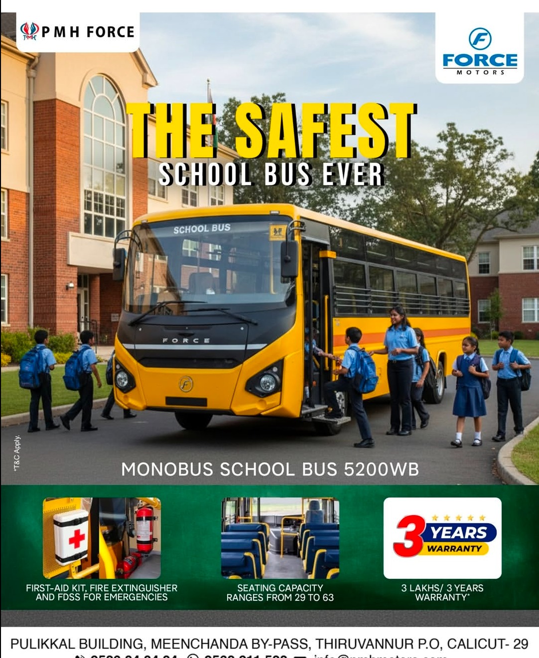 Force Motor Dealer Calicut, Commercial Vehicle Dealer Calicut,PMH Force 