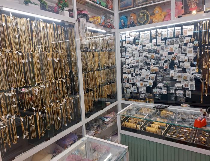 Ruby imitation jewellery fancy kakkattil 