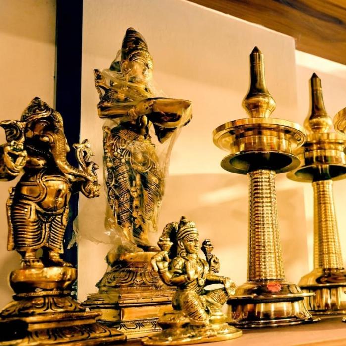 Metal crafts in thalassery, Handcrafted metal decor in thalassery, Surya gayathri metals 