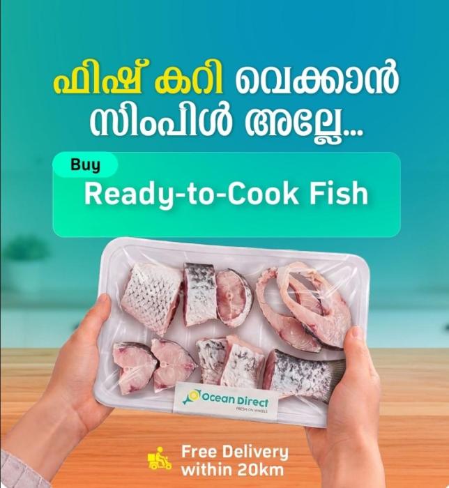 Fish Delivery Trivandrum, Fish delivery Kazhakkoottam Naalamchira Sreekaryam , Fish Delivery Kniyapuram Mangalapuram, Fish Delivery Pattam Attingal, Ocean Direct 